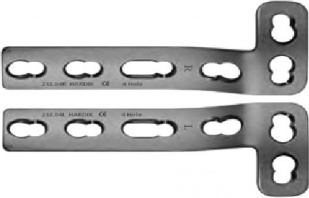 Стопорная L-опорная пластина