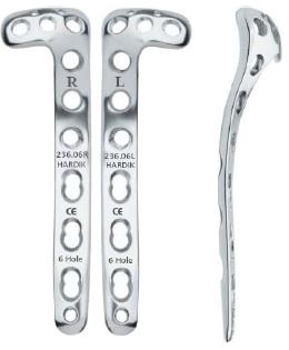 Стопорная проксимальная тибиальная  пластина